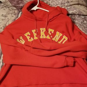 Forever 21 hoodie/crop top